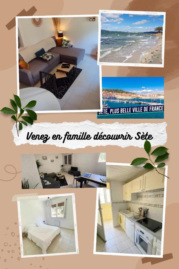 Appartement Spacieux Avec Parking Gratuit Sète Dış mekan fotoğraf